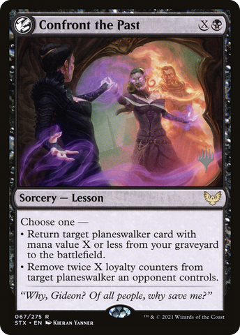 Confront the Past (Promo Pack) [Strixhaven: School of Mages Promos]