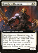 Runeforge Champion (Extended Art) [Kaldheim]