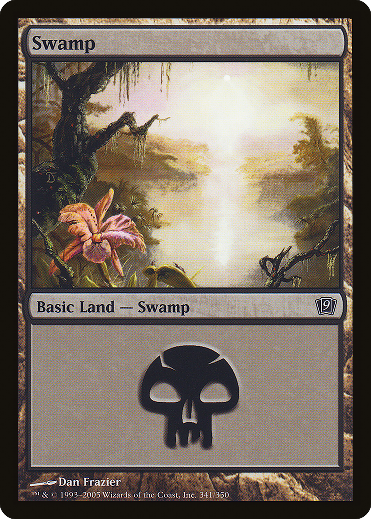 Swamp (341) [Ninth Edition]
