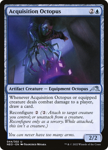 Acquisition Octopus [Kamigawa: Neon Dynasty]