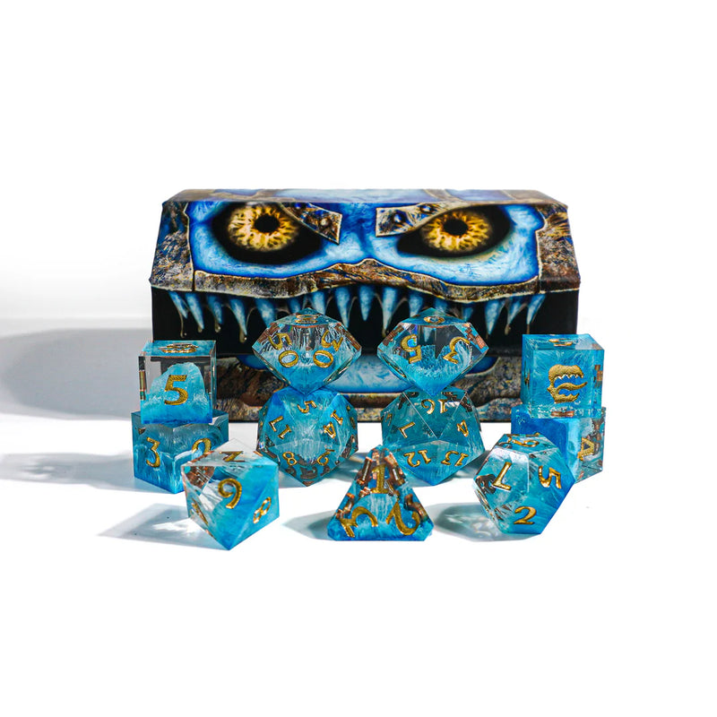 Mimic Dice: Signature Resin 11pc: Frostmaiden