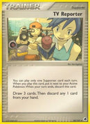 TV Reporter 082/101  - Reverse Holofoil Dragon Frontiers - Uncommon