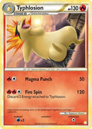 Typhlosion  HeartGold SoulSilver - Rare