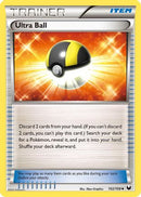 Ultra Ball 102  - Reverse Holofoil Dark Explorers - Uncommon