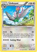 Unfezant  - Reverse Holofoil Black and White - Rare