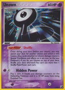 Unown (L)  - Holofoil Unseen Forces - Holo Rare