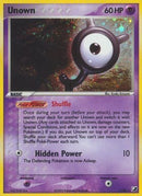 Unown (Y)  - Holofoil Unseen Forces - Holo Rare