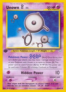Unown [B] 039  - 1st Edition Neo Revelation - Uncommon