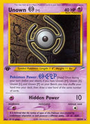 Unown [H]  - 1st Edition Neo Destiny - Rare