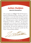 Julien Nuijten Bio [World Championship Decks 2004]