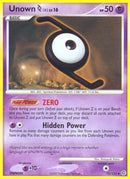 Unown [Z]/132  Secret Wonders - Uncommon