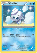 Vanillite  - Reverse Holofoil Plasma Storm - Common