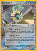 Vaporeon (Delta Species)  - Holofoil Delta Species - Holo Rare