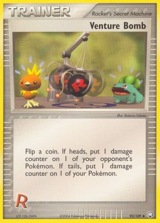 Venture Bomb  Team Rocket Returns - Uncommon