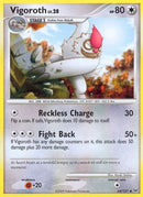 Vigoroth  - Reverse Holofoil Platinum - Uncommon