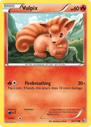 Vulpix 020  - Reverse Holofoil Legendary Treasures - Common