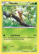 Weedle 003  XY Base Set - Common