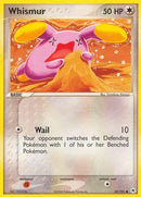 Whismur 082  - Reverse Holofoil Hidden Legends - Common