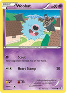 Woobat  - Reverse Holofoil Boundaries Crossed - Common