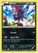 Zorua  - Reverse Holofoil XY Base Set - Common