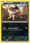 Sandile 056  - Reverse Holofoil XY  Flashfire - Common