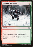 Guttural Response [Duel Decks: Mind vs. Might]