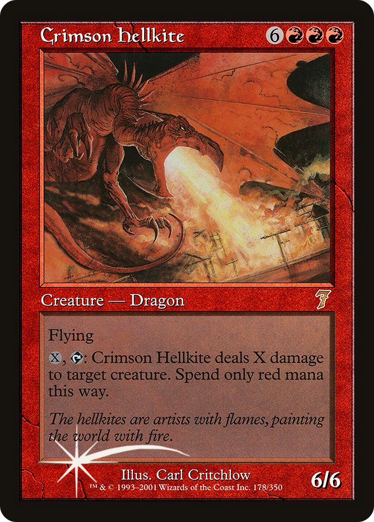 Crimson Hellkite [Seventh Edition]