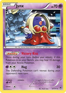 Jynx 037  XY  Furious Fists - Rare