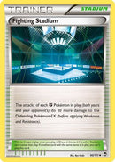 Fighting Stadium 090  - Reverse Holofoil XY  Furious Fists - Uncommon