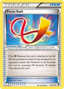 Focus Sash 091  - Reverse Holofoil XY  Furious Fists - Uncommon