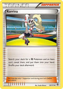 Korrina 095  - Reverse Holofoil XY  Furious Fists - Uncommon