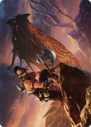 Dragonkin Berserker Art Card [Kaldheim Art Series]