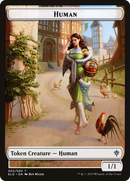 Human Token (ELD-002) - Throne of Eldraine Tokens Foil
