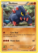 Boldore  - Reverse Holofoil XY  Phantom Forces - Uncommon
