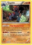 Gigalith  - Holofoil XY  Phantom Forces - Holo Rare