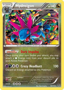 Hydreigon 074  - Holofoil XY  Phantom Forces - Holo Rare