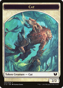 Cat // Zombie Double-Sided Token [Commander 2015 Tokens]