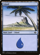 Island (484) (MH2-484) - Modern Horizons 2 Foil