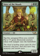 Voice of the Woods (DD3-014) - Duel Decks Anthology: Elves vs. Goblins Foil