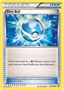 Dive Ball 125  - Reverse Holofoil XY  Primal Clash - Uncommon