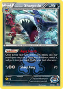 Team Aqua's Sharpedo 021  - Holofoil Double Crisis - Holo Rare