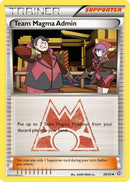 Team Magma Admin 029  - Reverse Holofoil Double Crisis - Uncommon