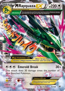 M Rayquaza EX (76) (76) 076  - Holofoil XY  Roaring Skies - Ultra Rare