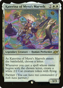 Katerina of Myra's Marvels (Galaxy Foil) [Unfinity]