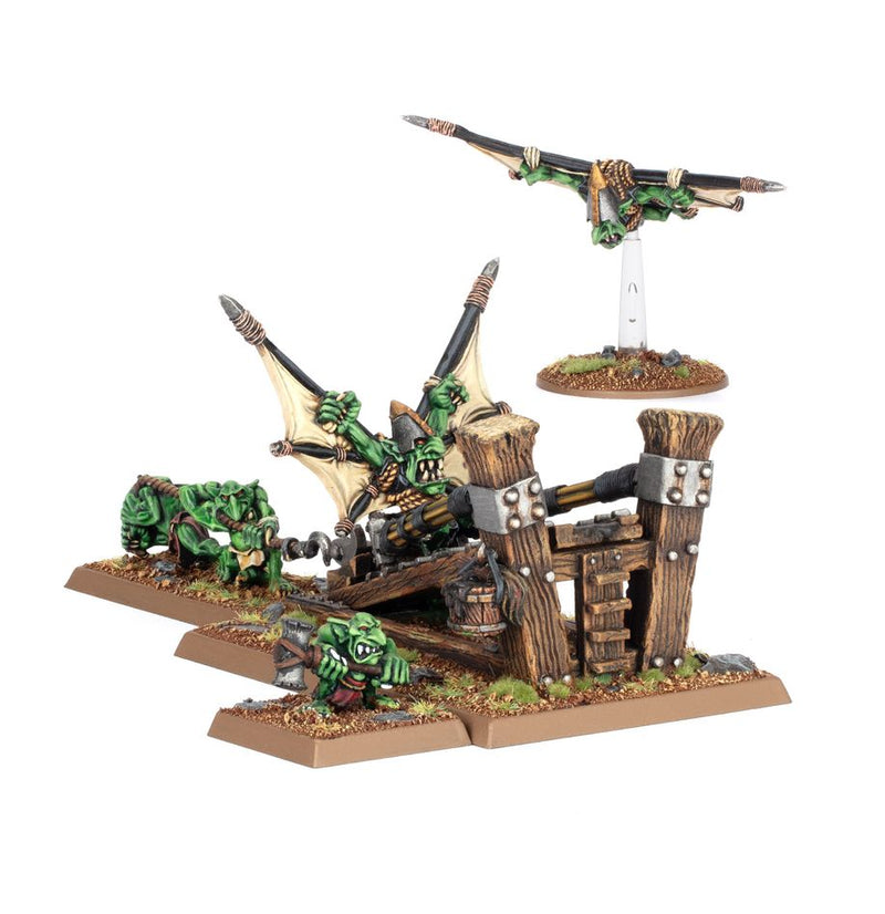 Citadel Miniatures, Warhammer : Orcs & Goblin Tribes- Goblin Doom Diver Catapult