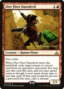 Dire Fleet Daredevil [Rivals of Ixalan Prerelease Promos]