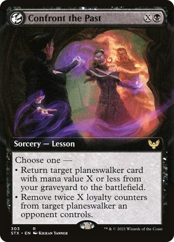 Confront the Past (Extended Art) [Strixhaven: School of Mages]