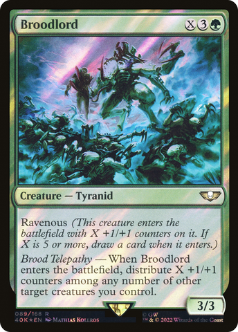 Broodlord (Surge Foil) [Warhammer 40,000]