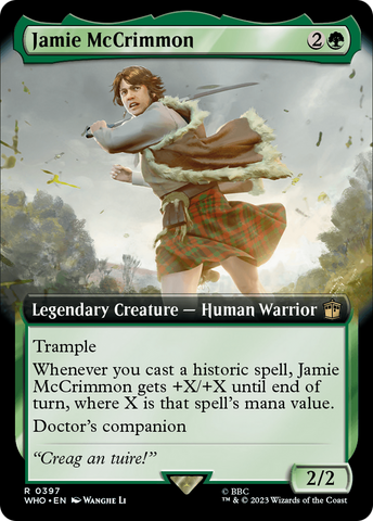 Jamie McCrimmon (Extended Art) [Doctor Who]