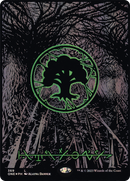 Forest (369) (Oil Slick Raised Foil) [Phyrexia: All Will Be One]